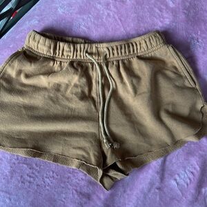 Wild Fable Brown Athletic Shorts with Elastic Waistband‎